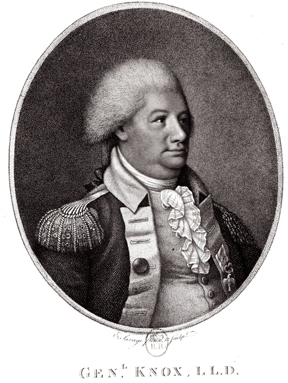General Henry Knox (1750-1806) 1791 by Edward Savage