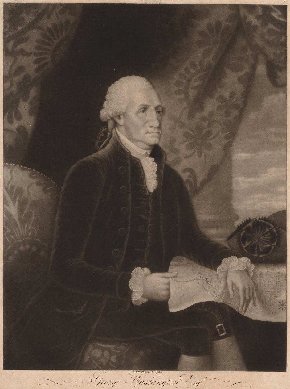 George Washington, 1793. by Edward Savage