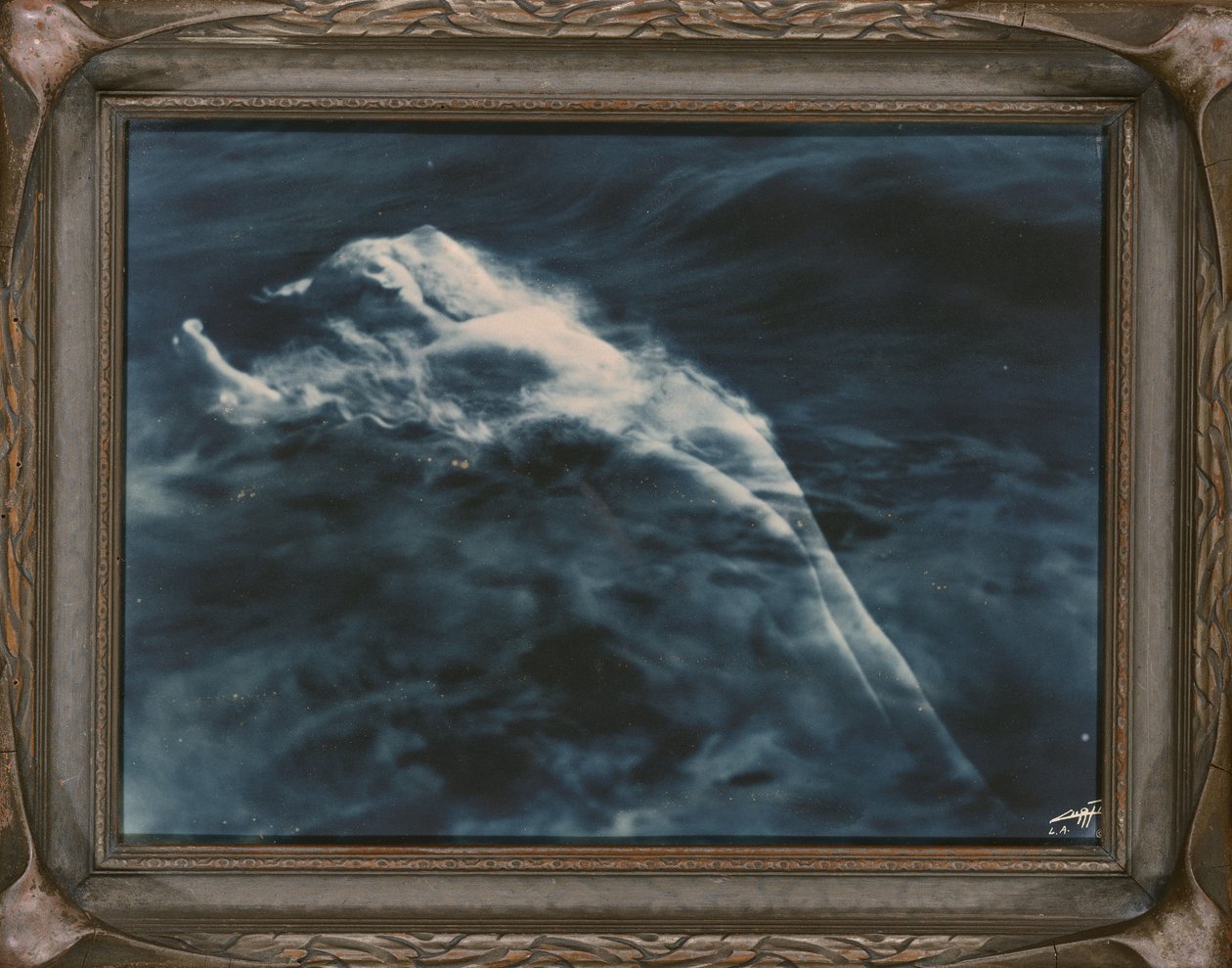 Afrodit (Suda) 1920-25 (mavi tonlu jelatin gümüş baskı) by Edward Sheriff Curtis