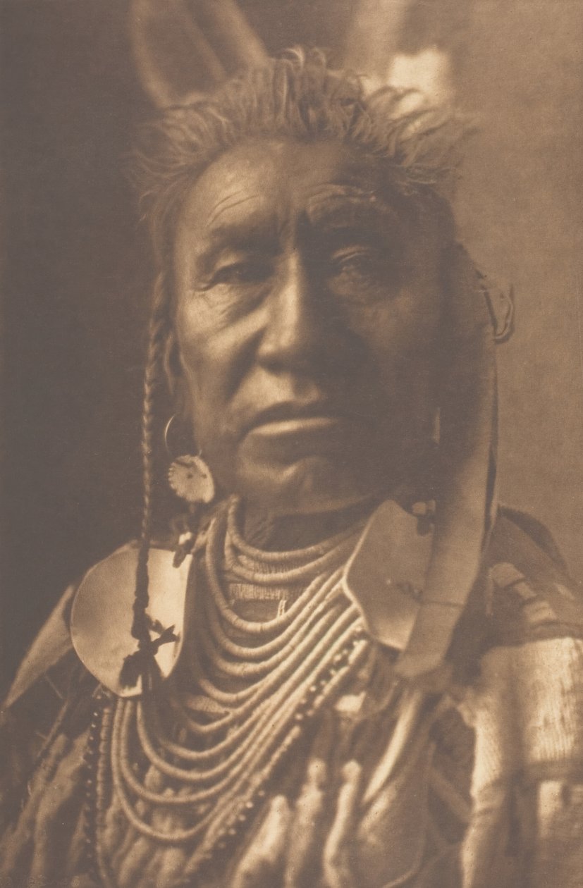 Balık Gösterileri - Apsaroke, 1908. by Edward Sheriff Curtis