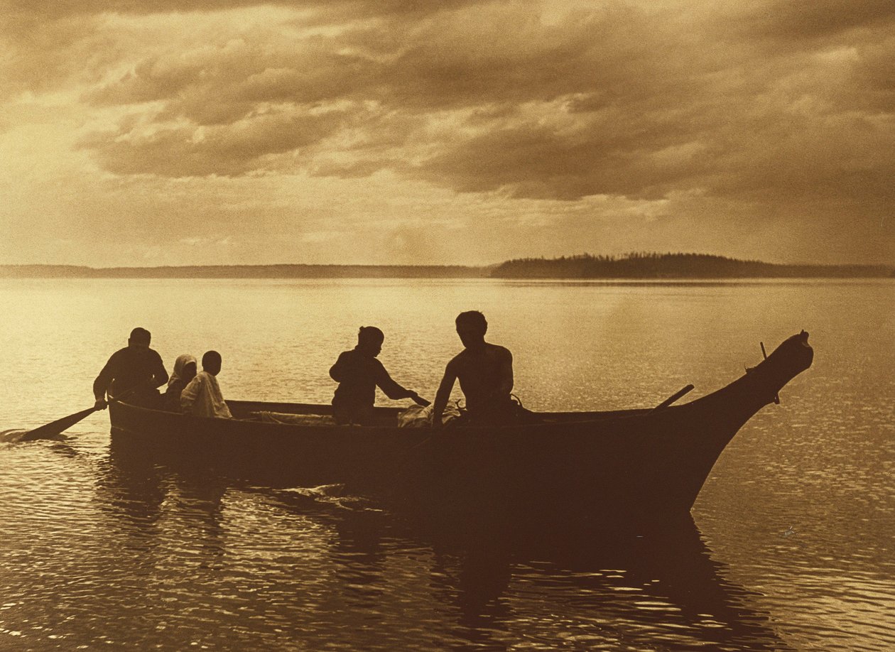 eve doğru by Edward Sheriff Curtis