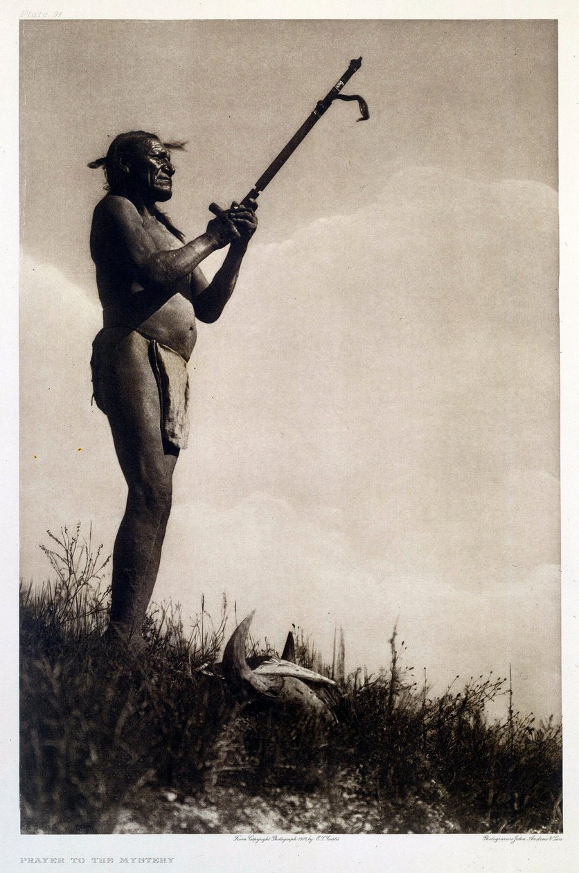 Amerika Kızılderilileri: Bir Kızılderili duası by Edward Sheriff Curtis