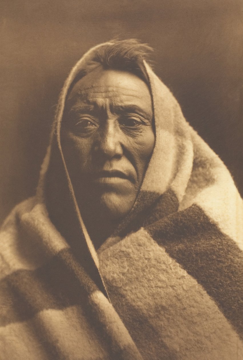 Orta Buzağı - Piegan, 1900. by Edward Sheriff Curtis