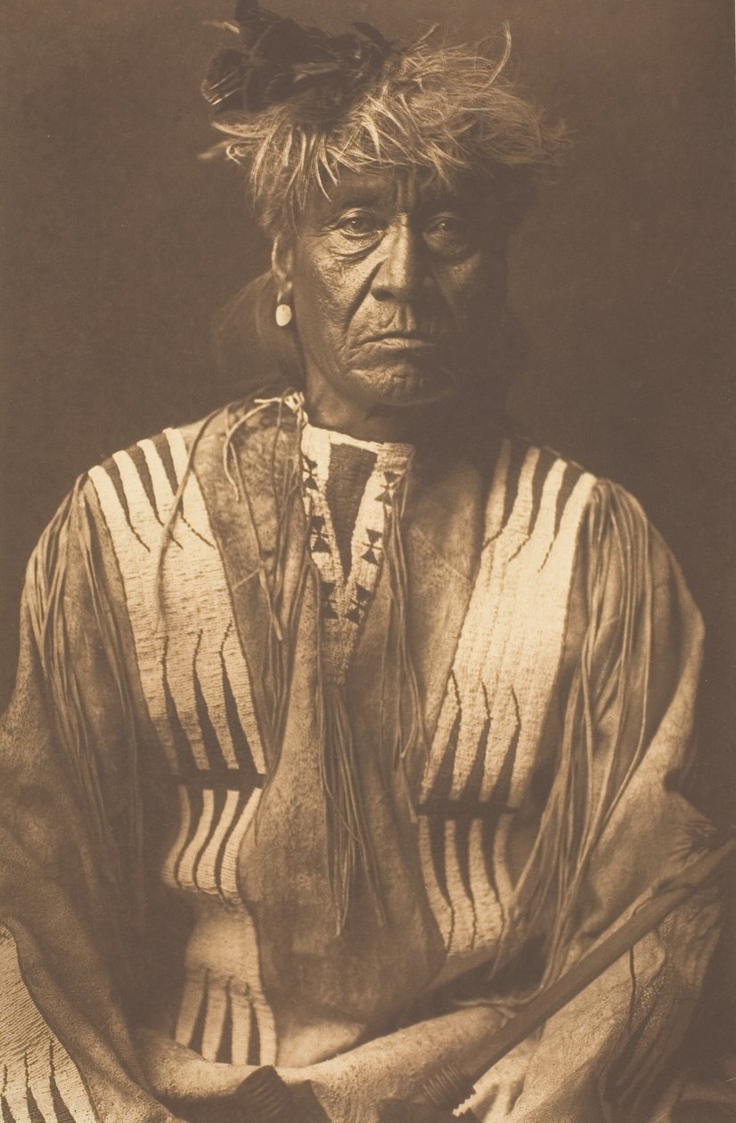 Kızıl Kırbaç - Atsina, 1908. by Edward Sheriff Curtis