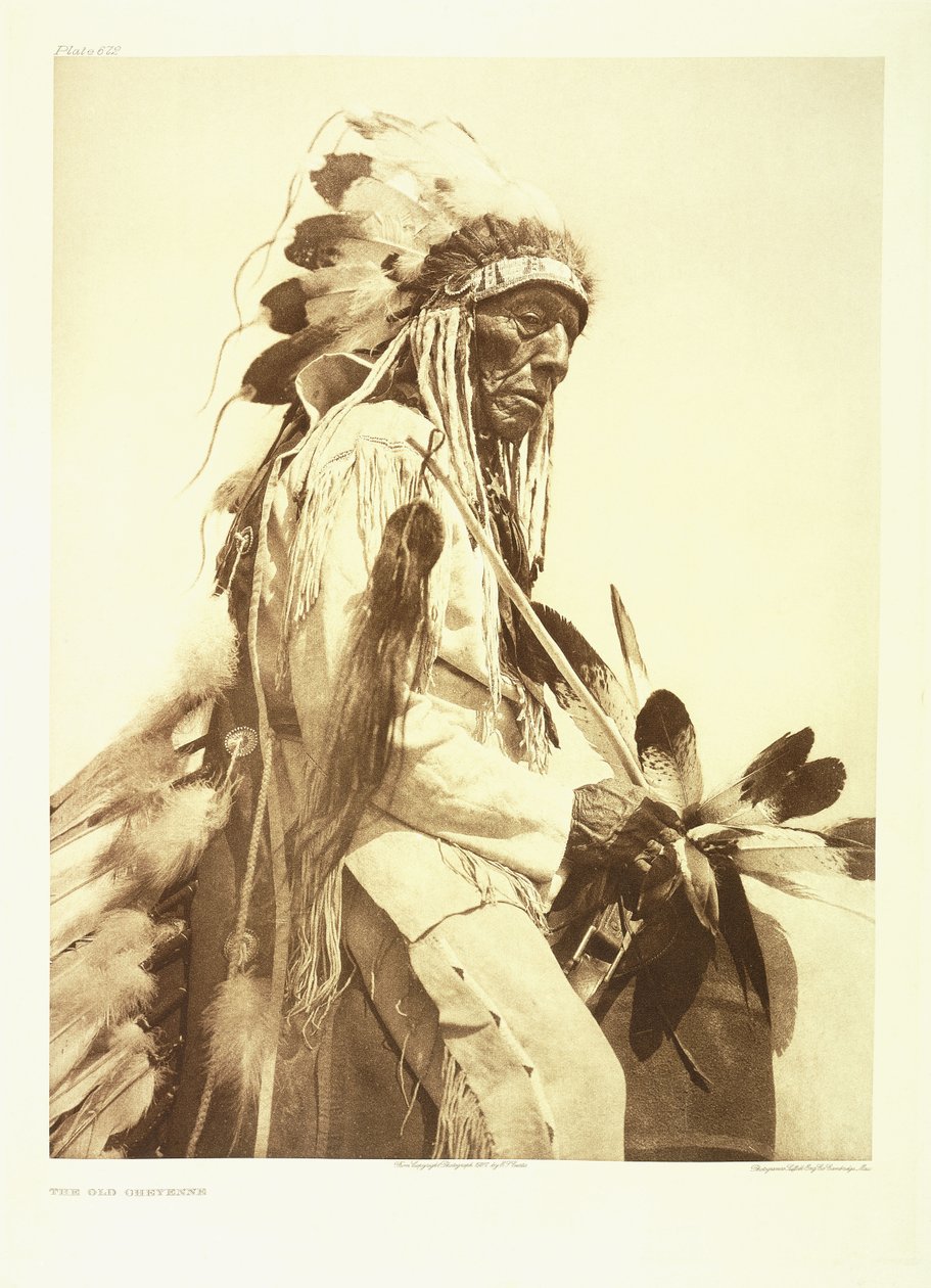 Eski Cheyenne by Edward Sheriff Curtis