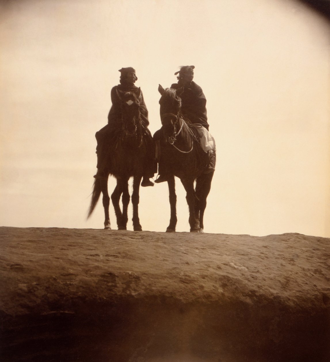 The Outlook, Edward S. Curtis, c.1904 (tonlu gümüş baskı) by Edward Sheriff Curtis