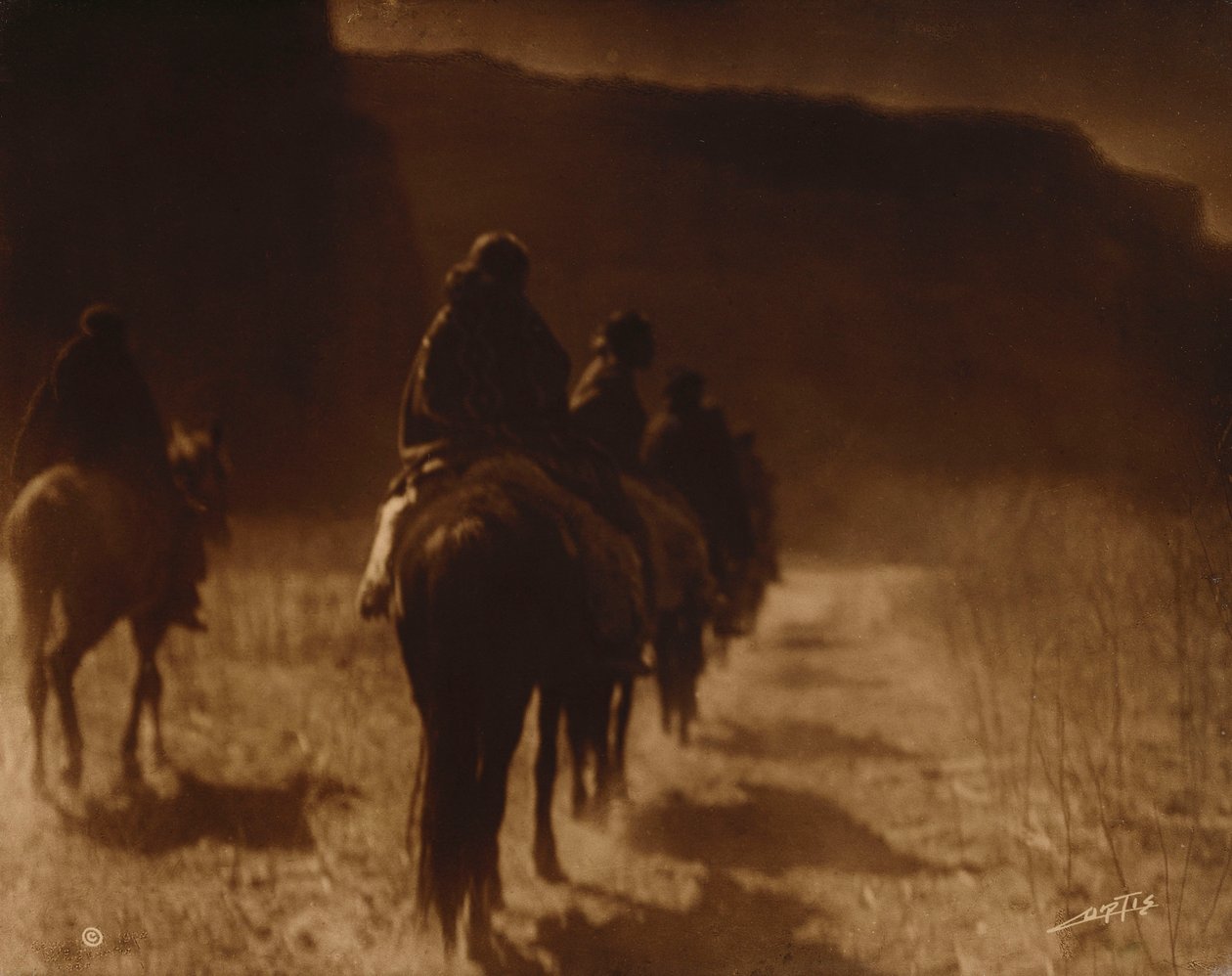 Yok Olan Yarış, Navaho by Edward Sheriff Curtis