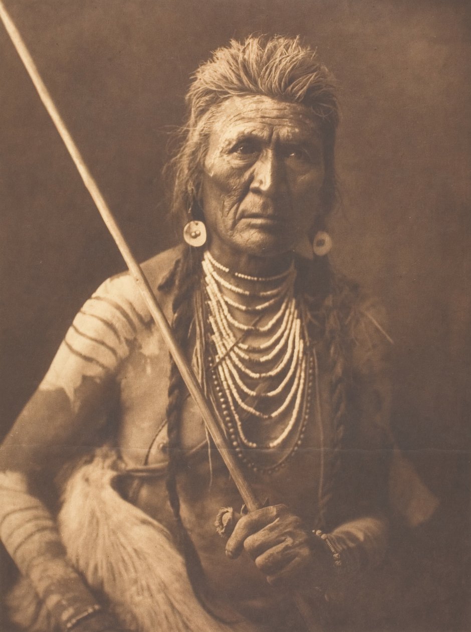 Kurt - Apsaroke, 1908. by Edward Sheriff Curtis