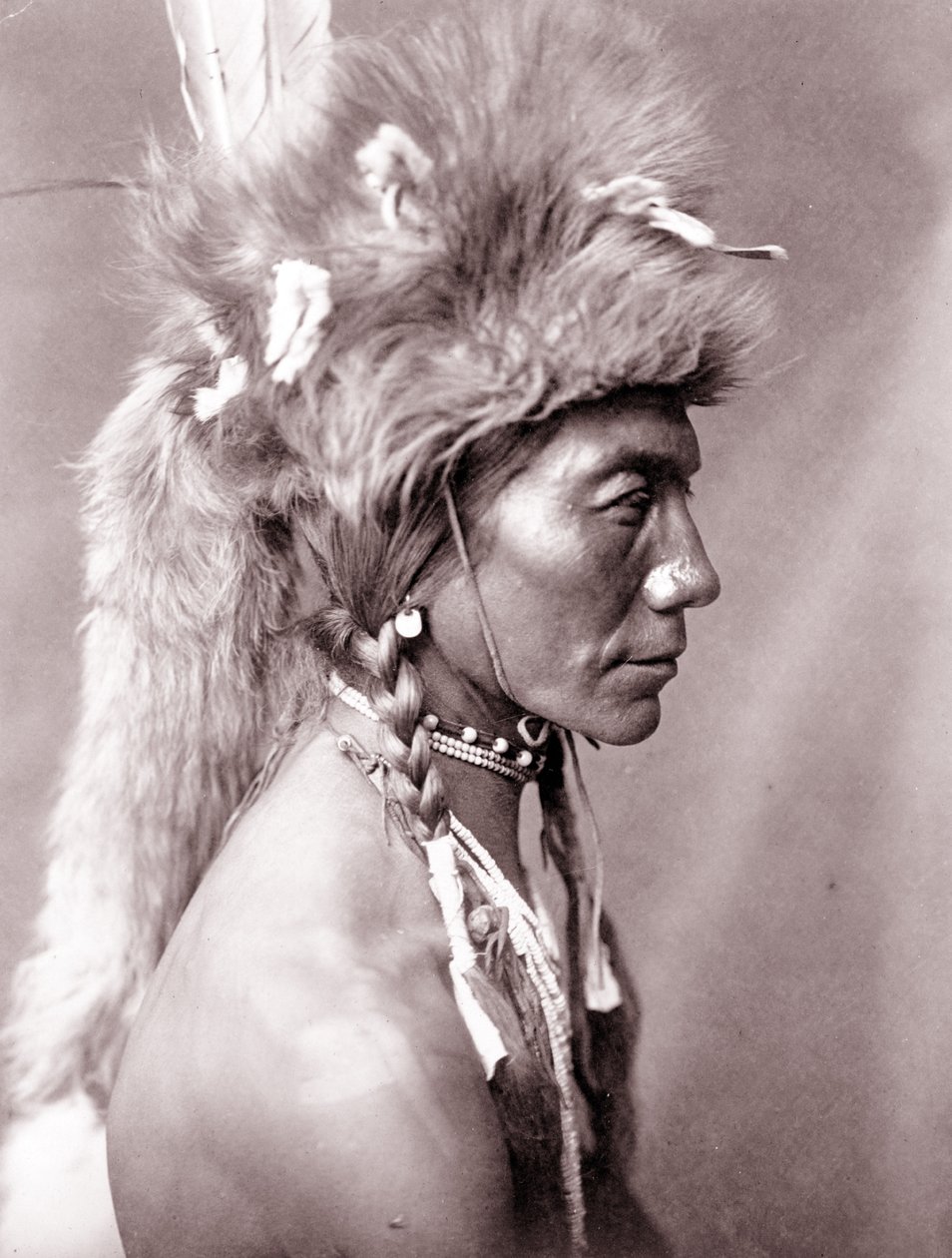Sarı Böbrek, Piegan by Edward Sheriff Curtis