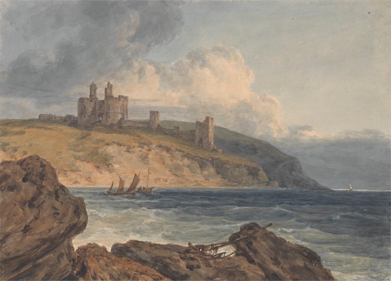 Dustanborough Kalesi by Edward Swinburne