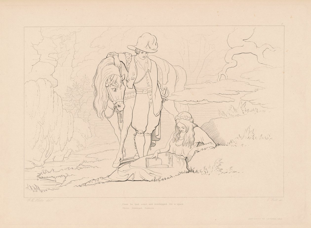 Yakın Gelmişti... by Edward Webb, after George Elgar Hicks