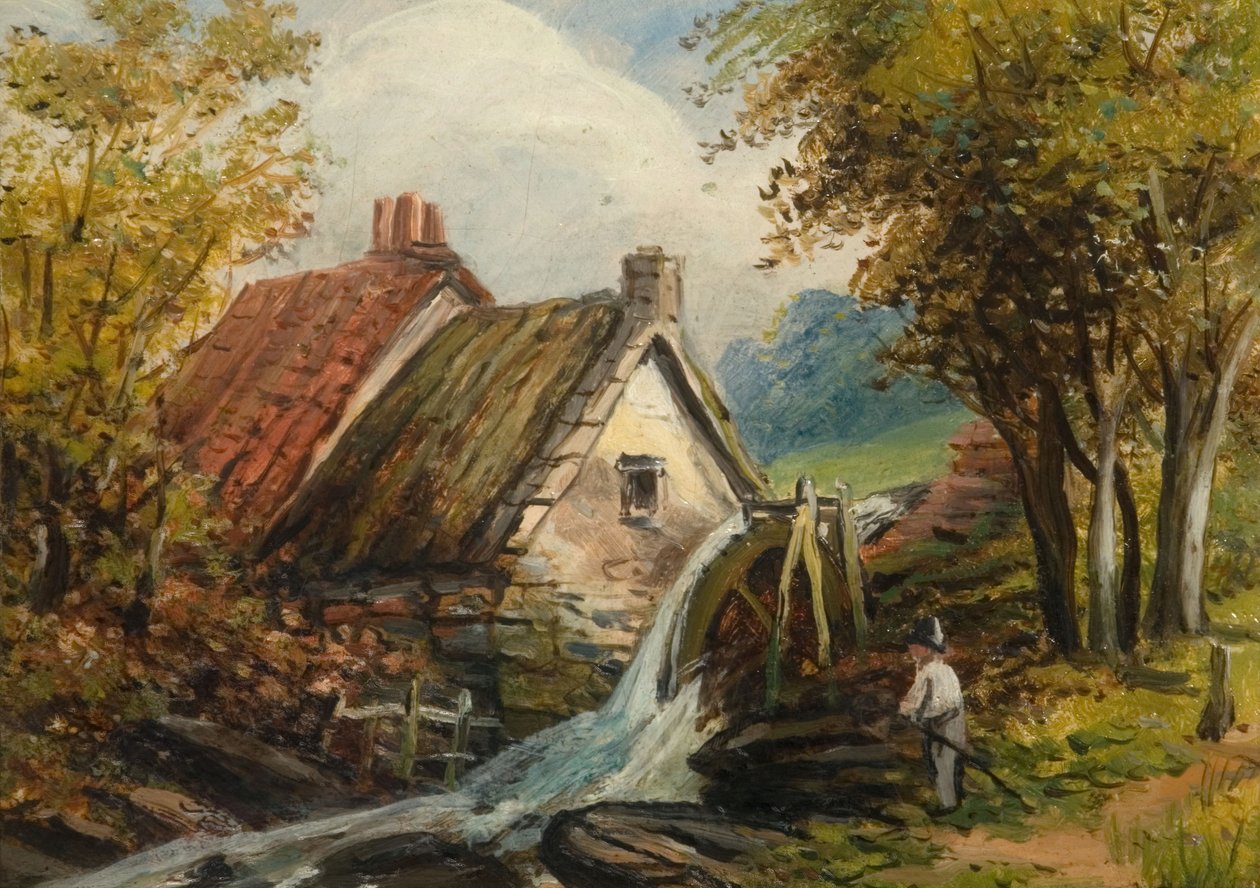 Sarehole Değirmeni, 19. yüzyıl. by Edward Wilden