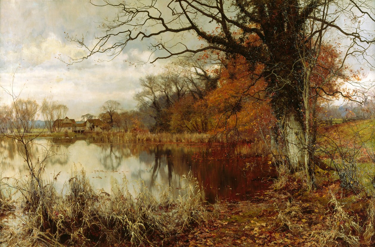 Yumuşak Yıl Acele Ediyor, 1896 by Edward Wilkins Waite