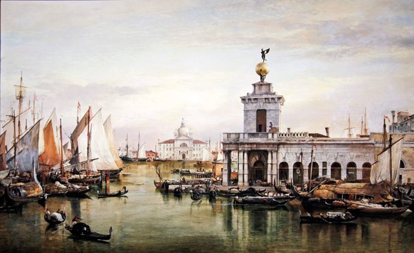 Venedik (tuval üzerine yağlı boya) by Edward William Cooke