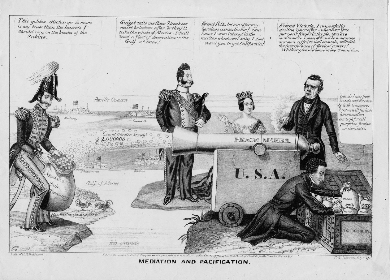 Arabuluculuk ve pasifleştirme, HR Robinson, New York, 1846 tarafından yayınlandı by Edward Williams Clay