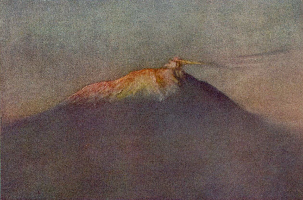 Erebus Dağı, 1911, 1913 by Charles Edward Wilson