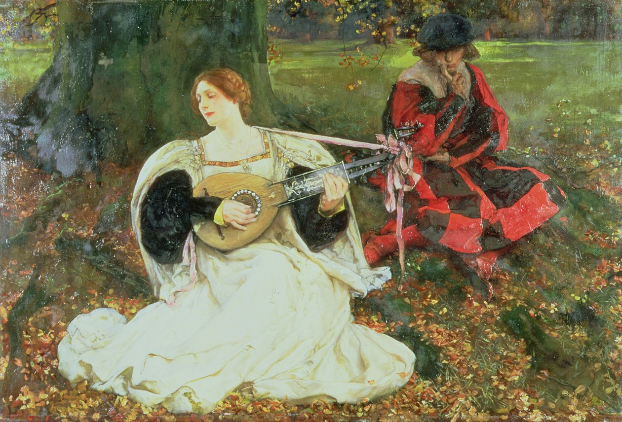 Fair Is My Love, 1900 by Edwin Austin Abbey
