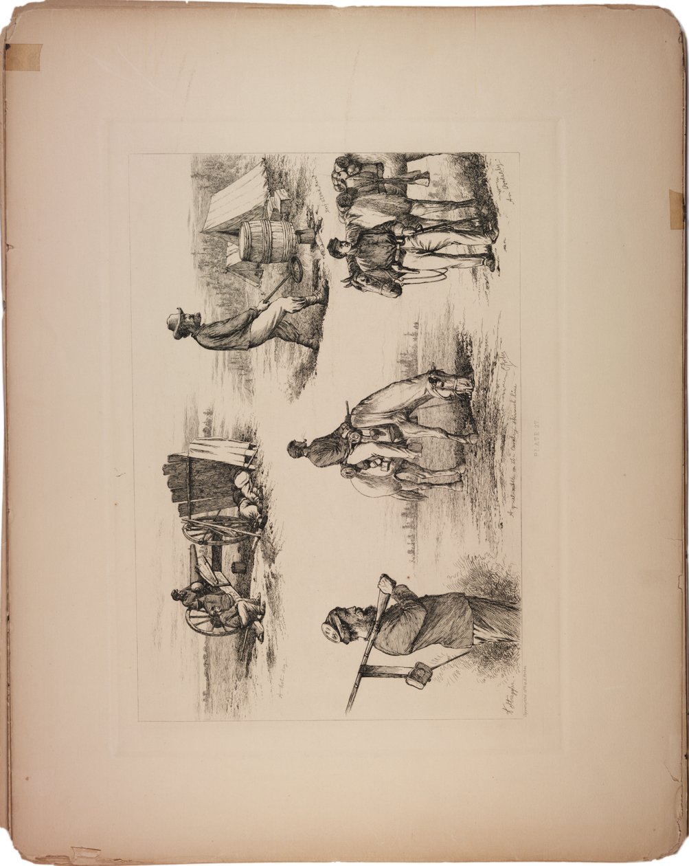 Sıcak bir gün, 1876 by Edwin Austin Forbes