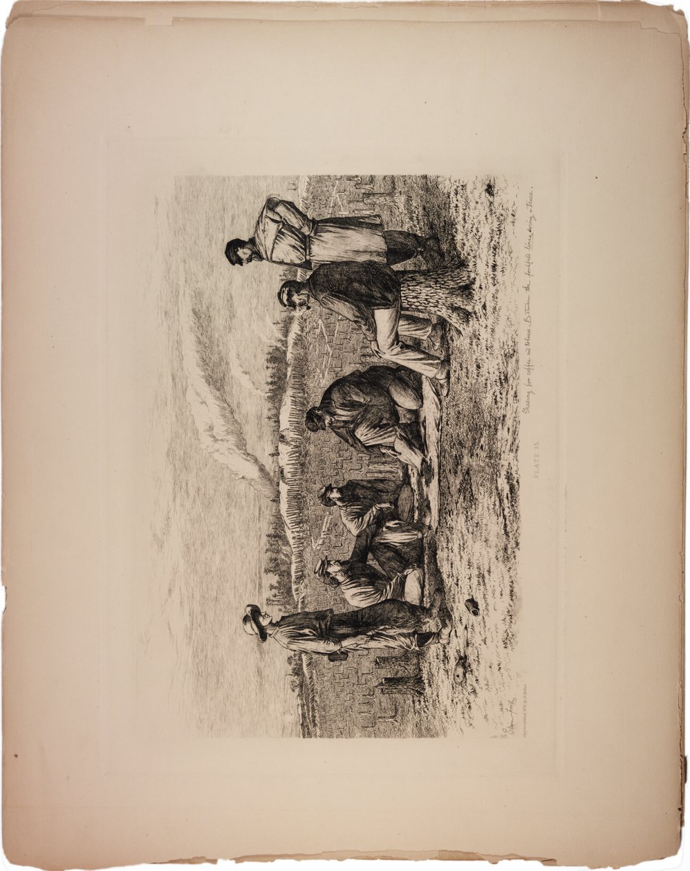 Hatlar arası trafik, 1876 by Edwin Austin Forbes
