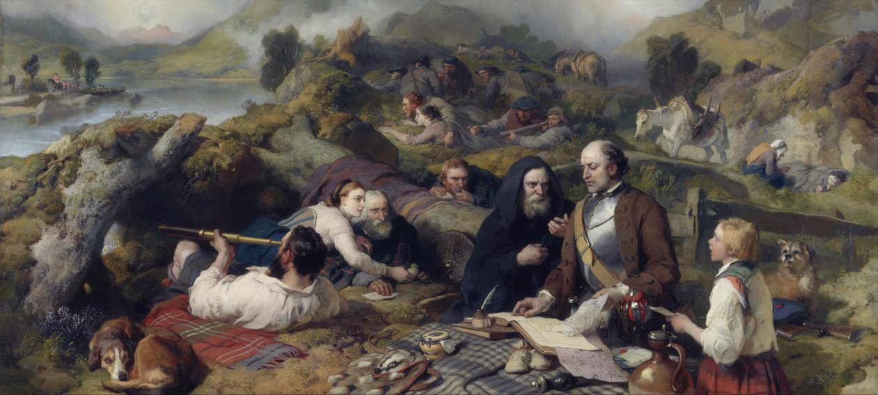 Vahşi doğada kiralık gün by Edwin Landseer