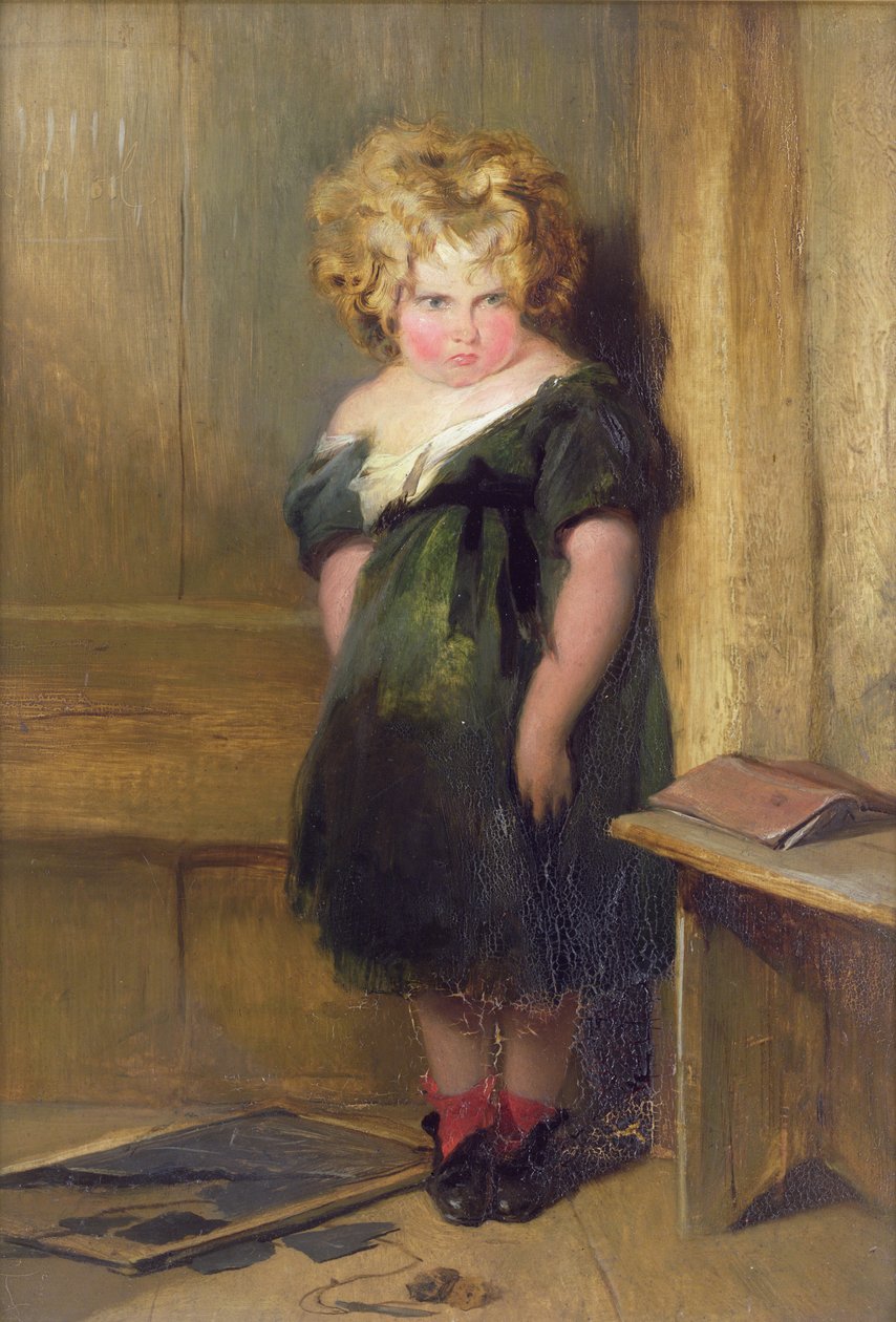 yaramaz bir çocuk by Edwin Landseer