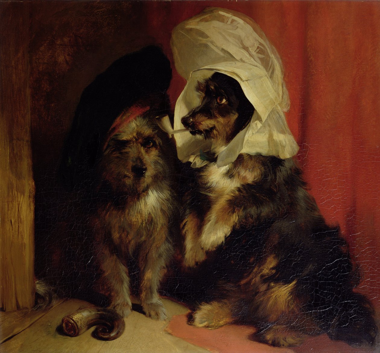 Komik Köpekler, 1836 by Edwin Landseer