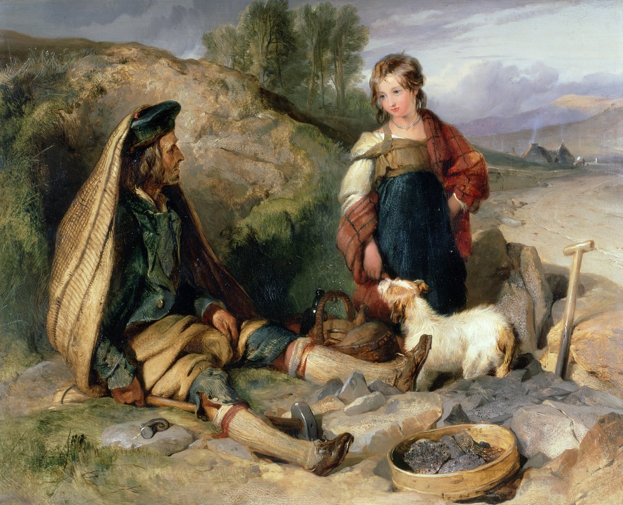 Taş Kıran ve Kızı, 1830 by Edwin Landseer
