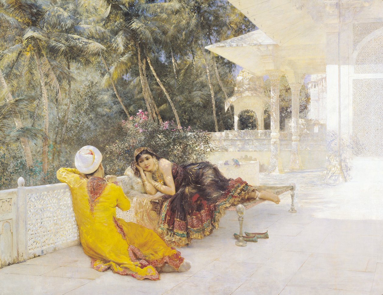 Bengal Prensesi, 1889 dolayları by Edwin Lord Weeks
