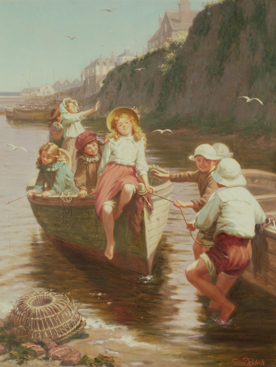 ಬೋಟಿಂಗ್ ಪಾರ್ಟಿಟರ್ಕ್ by Edwin Thomas Roberts