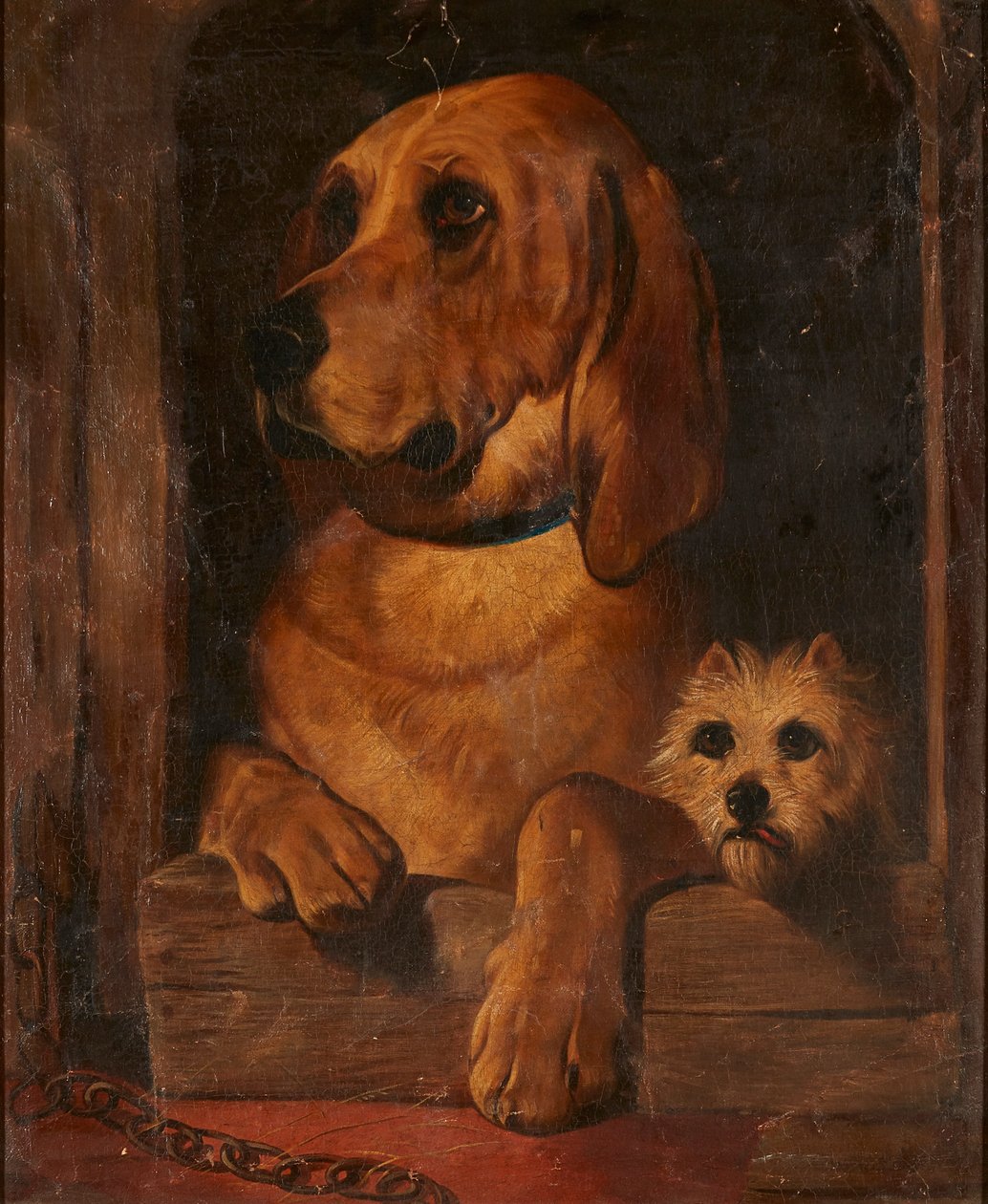 Haysiyet ve Küstahlık (tuval üzerine yağlı boya) by Edwin (after) Landseer