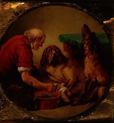İlk yardım by Edwin (after) Landseer