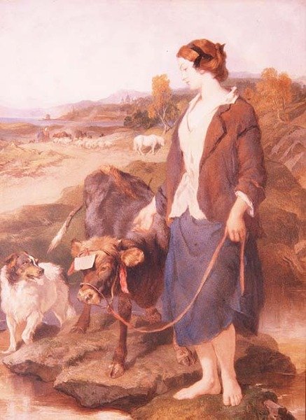 ödül buzağı by Edwin (after) Landseer