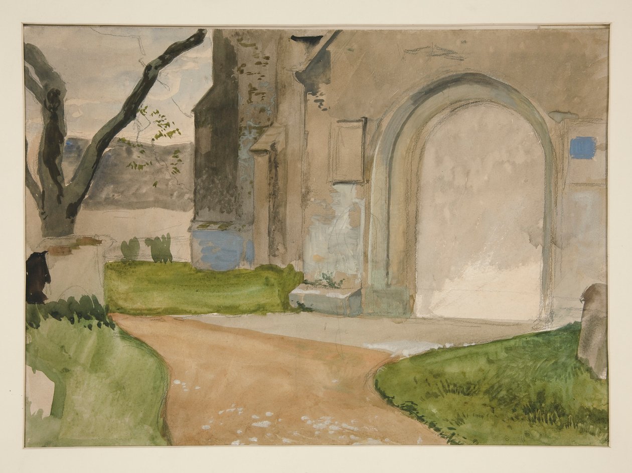 Mimari Çalışma by Edwin Austin Abbey