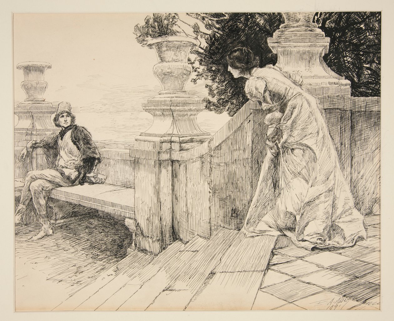 Beatrice: by Edwin Austin Abbey