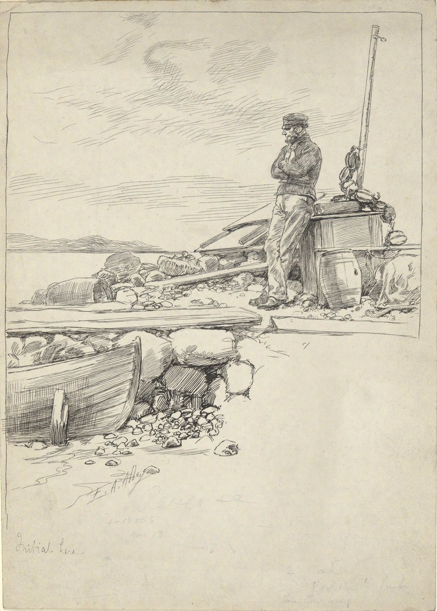 Kaptan Sandy by Edwin Austin Abbey