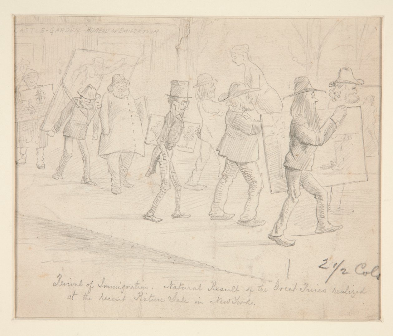 Karikatür by Edwin Austin Abbey
