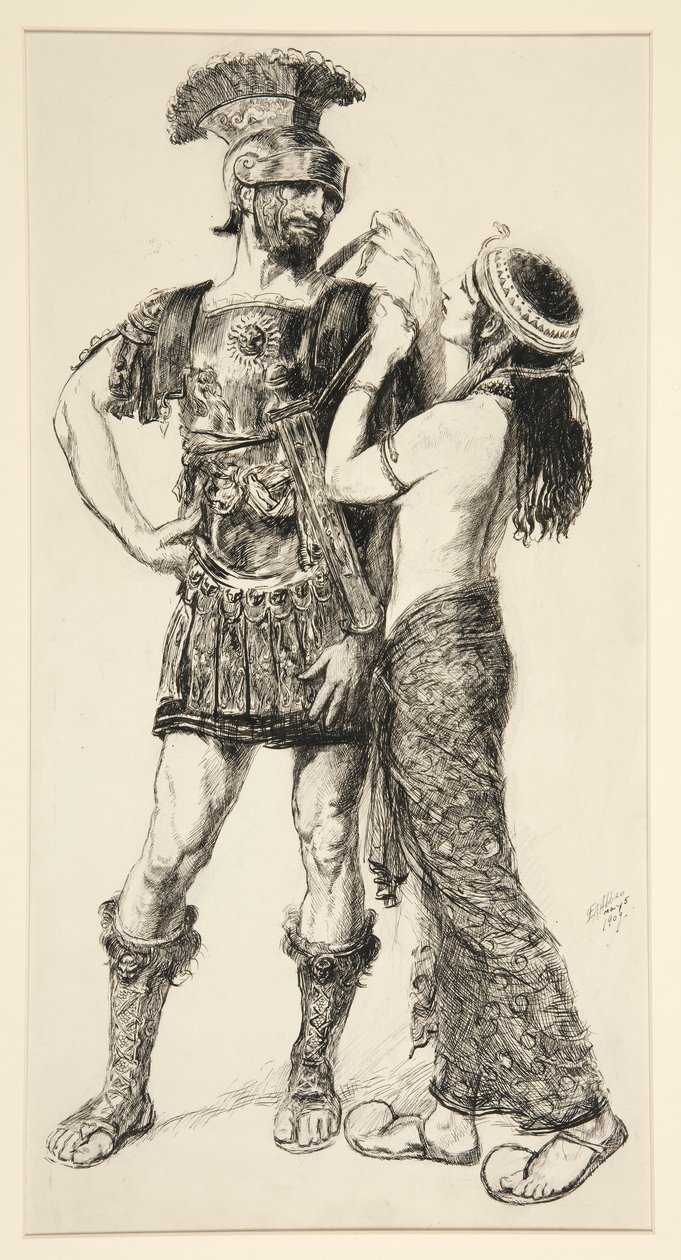 Kleopatra: by Edwin Austin Abbey