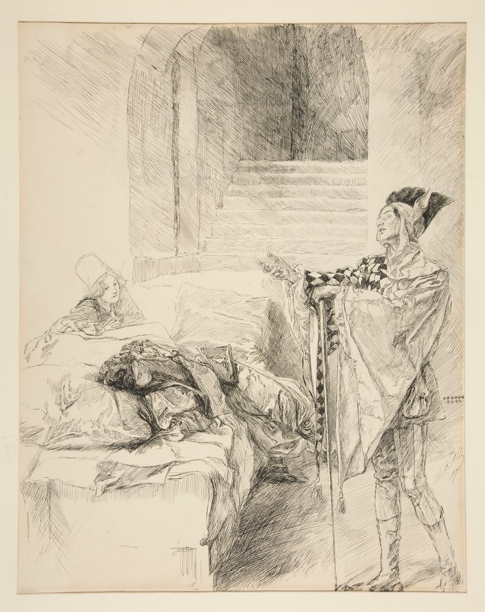 Palyaço: by Edwin Austin Abbey
