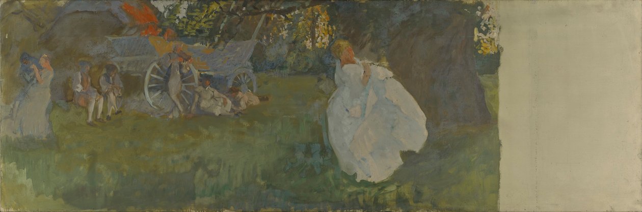 Kompozisyon Çalışması by Edwin Austin Abbey