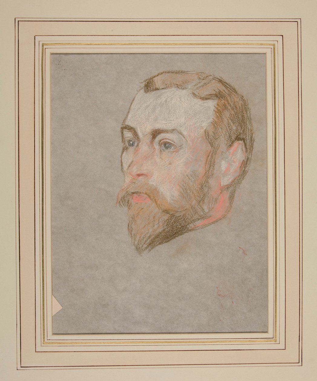 Edward VII Portresinin taç giyme töreni: George, Galler Prensi by Edwin Austin Abbey