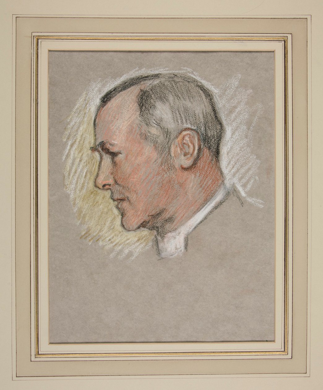 Edward VII Portresinin taç giyme töreni: George Wyndham Kennion, Bath & Wells Piskoposu by Edwin Austin Abbey