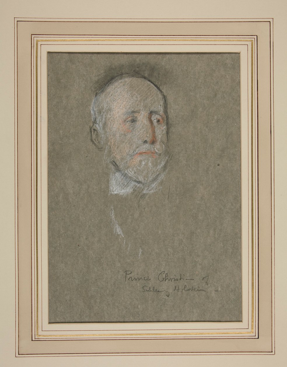 Edward VII Portresinin Taç Giymesi: Schleswig-Holstein Prensi Christian by Edwin Austin Abbey