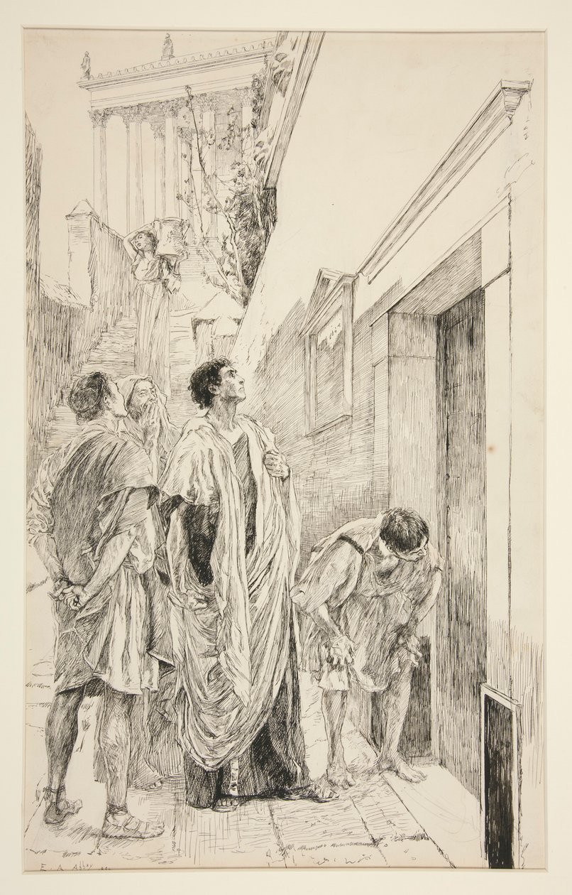 Efes Yolu: by Edwin Austin Abbey