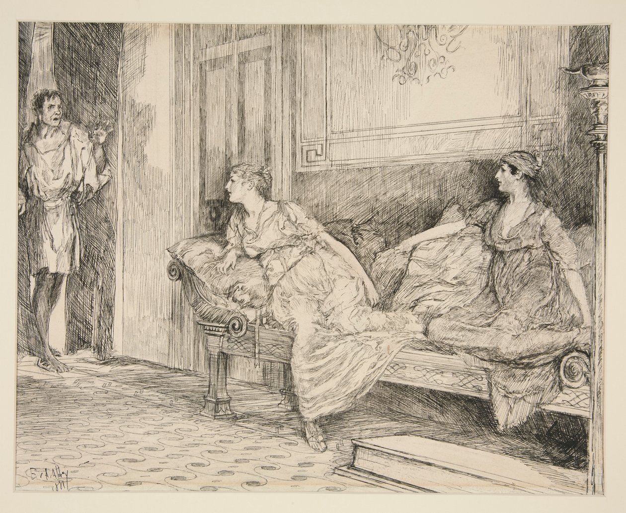 Efes Yolu: by Edwin Austin Abbey