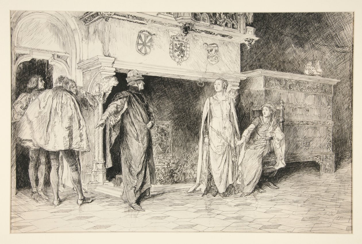 Dük Frederick: by Edwin Austin Abbey