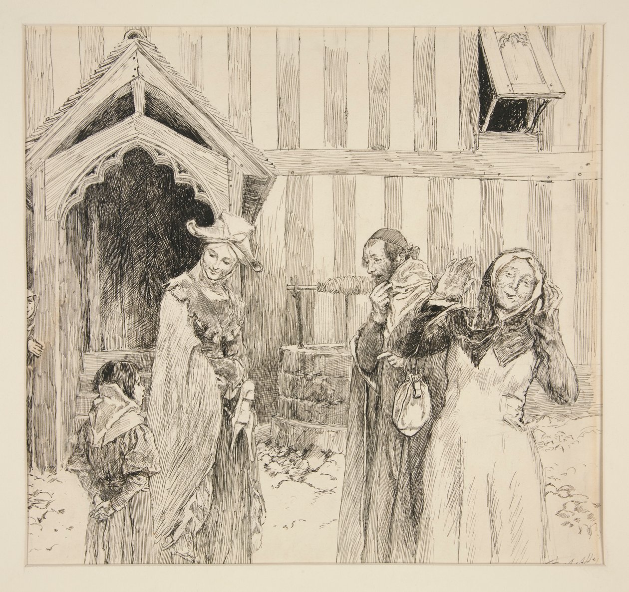 Evans: by Edwin Austin Abbey