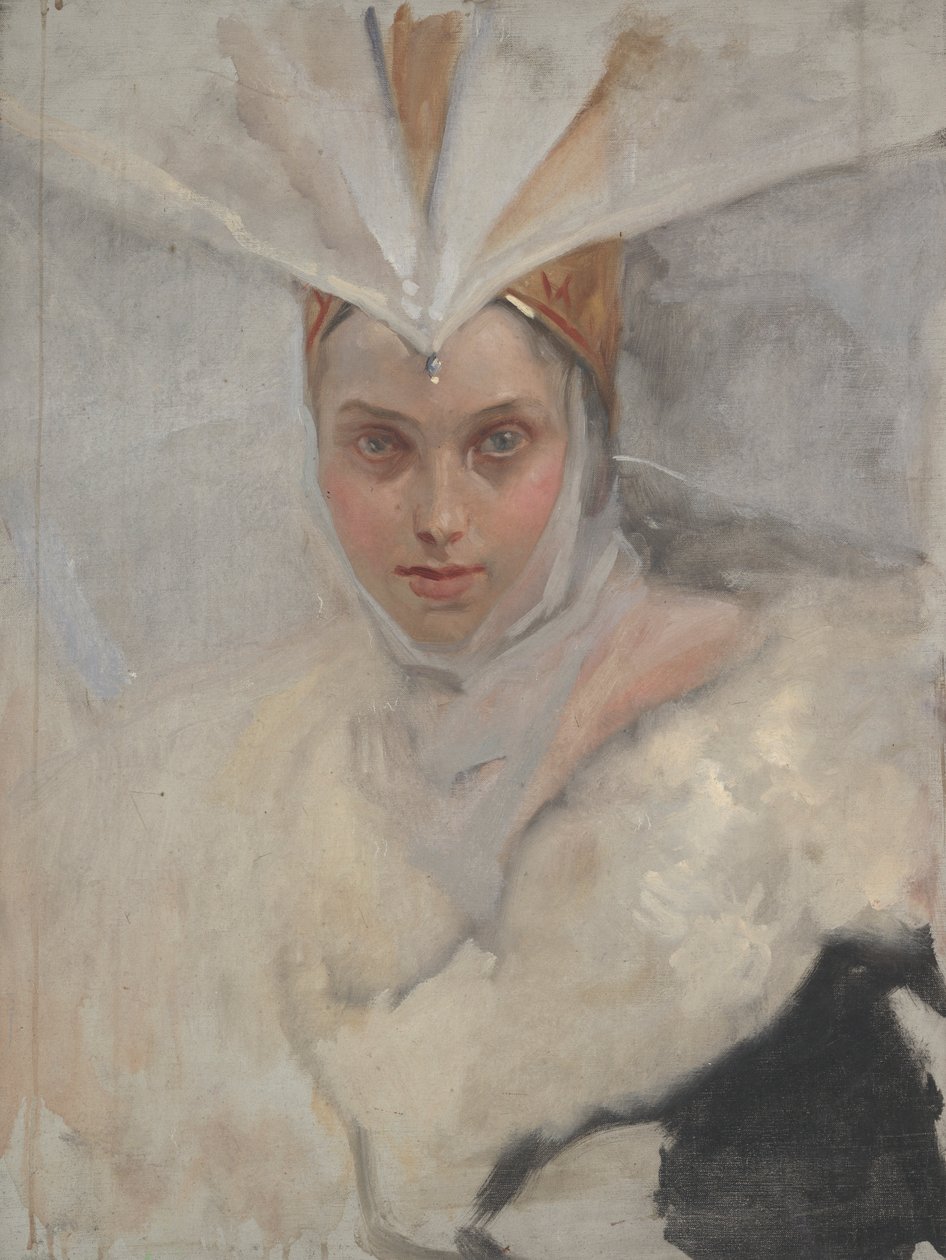 Şekil Çalışması by Edwin Austin Abbey