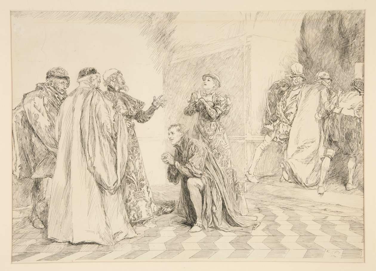 Lucentio: by Edwin Austin Abbey
