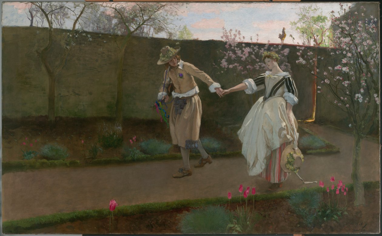 1 Mayıs Sabahı by Edwin Austin Abbey