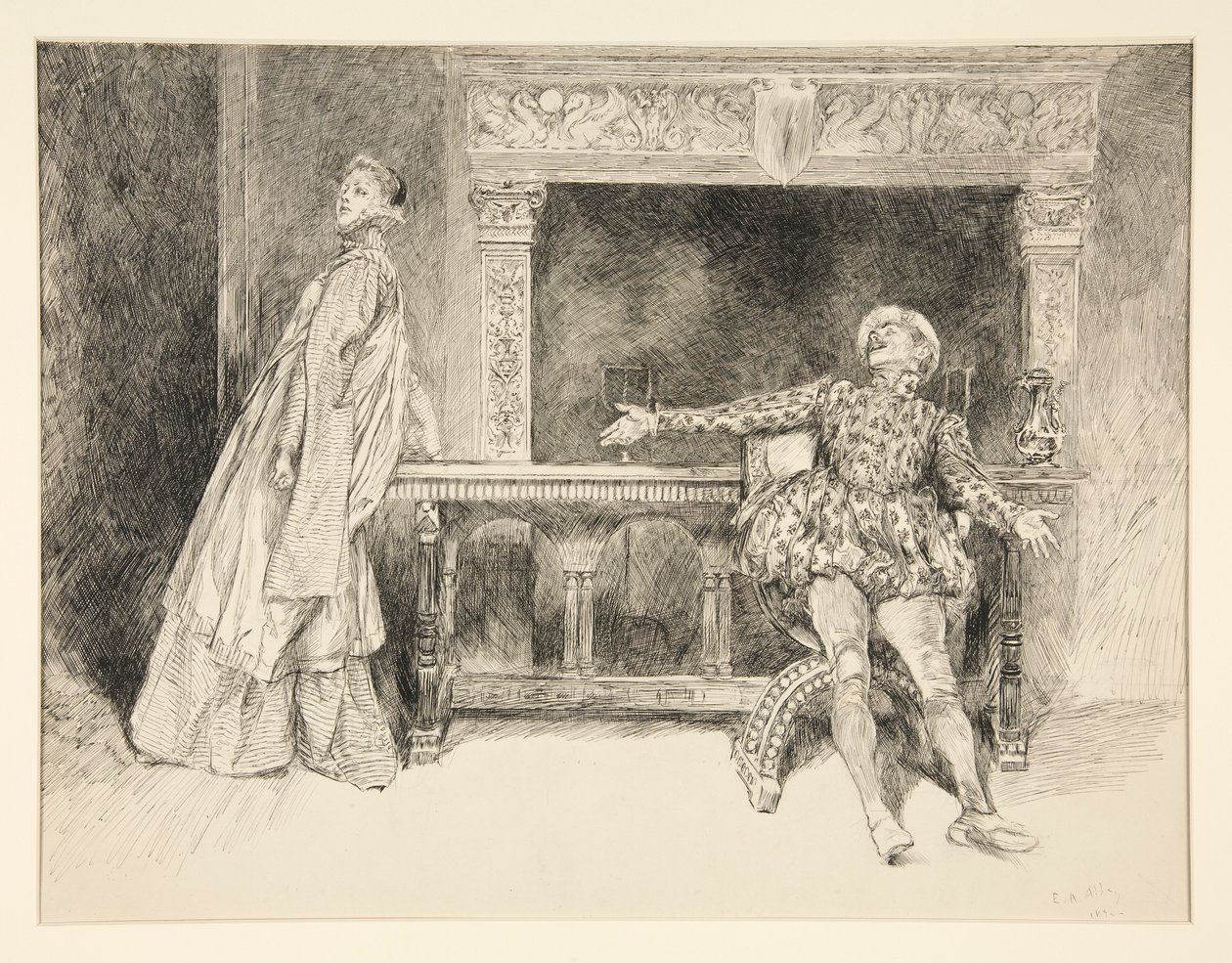Petruchio Banters Katharina, II. Perde, Sahne i, Hırçın Ehlileştirilmesi